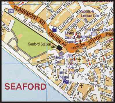 seaford map